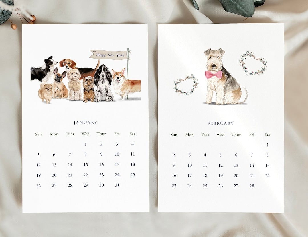 10 Paw-Some Reasons To Get A Dog Desk Calendar 2025