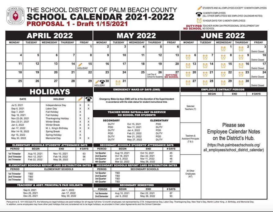 2024-2025 Palm Beach School Calendar: Key Dates Revealed