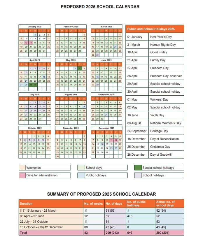 2024-2025 School Calendar: Ministry Of Education Updates