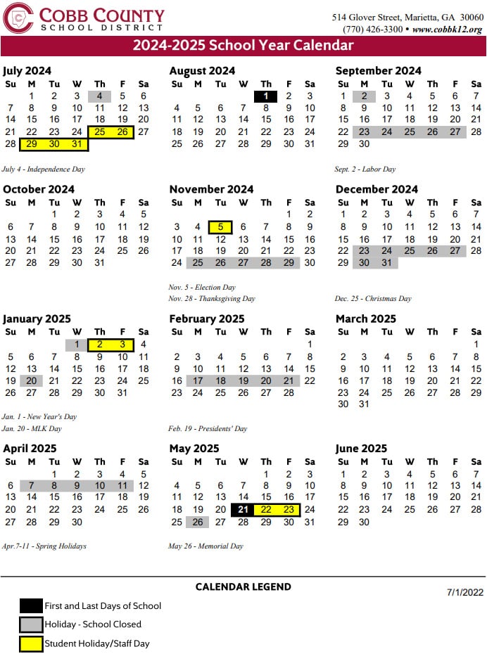 2024-2025 Walpole School Calendar: Key Dates To Know