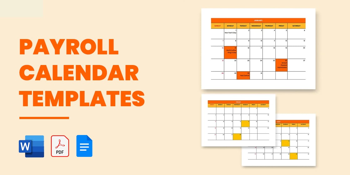 2025 Biweekly Payroll Calendar Template