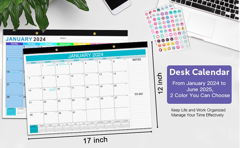 2025 Large Desk Calendar Organization Made Easy