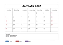 2025 Ppt Calendar Templates For Download