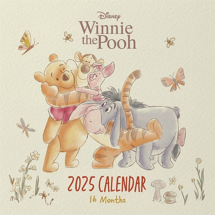 2025 Winnie The Pooh Calendar Dates And Delights