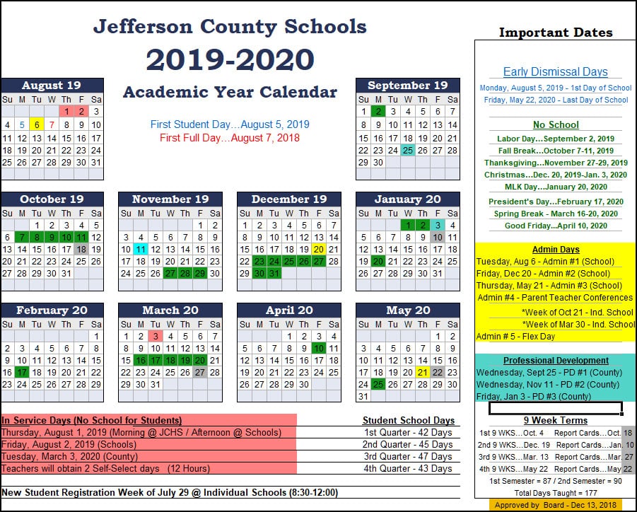 5 Key Dates In The Jcps 2024-2025 Calendar