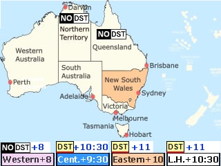 5 Time Zones In Nsw Australia Explained