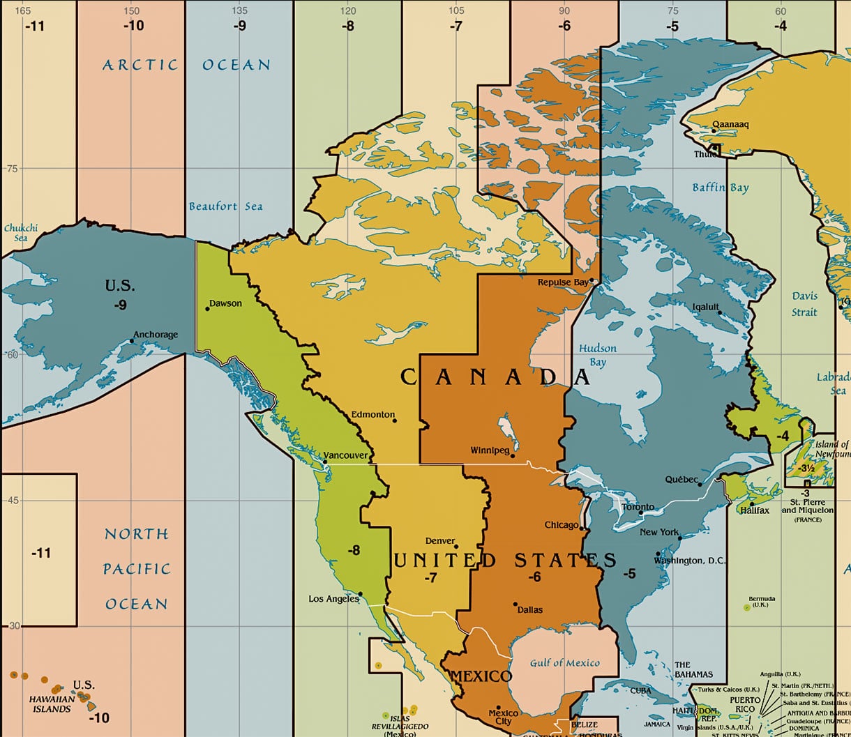 5 Us Time Zones You Need To Know