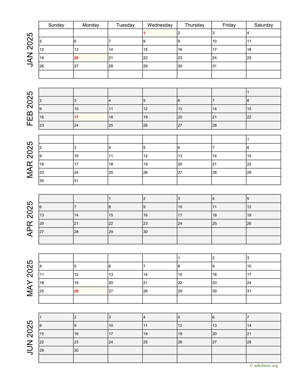 8 Large 2025 Calendar Ideas For Organized Spaces