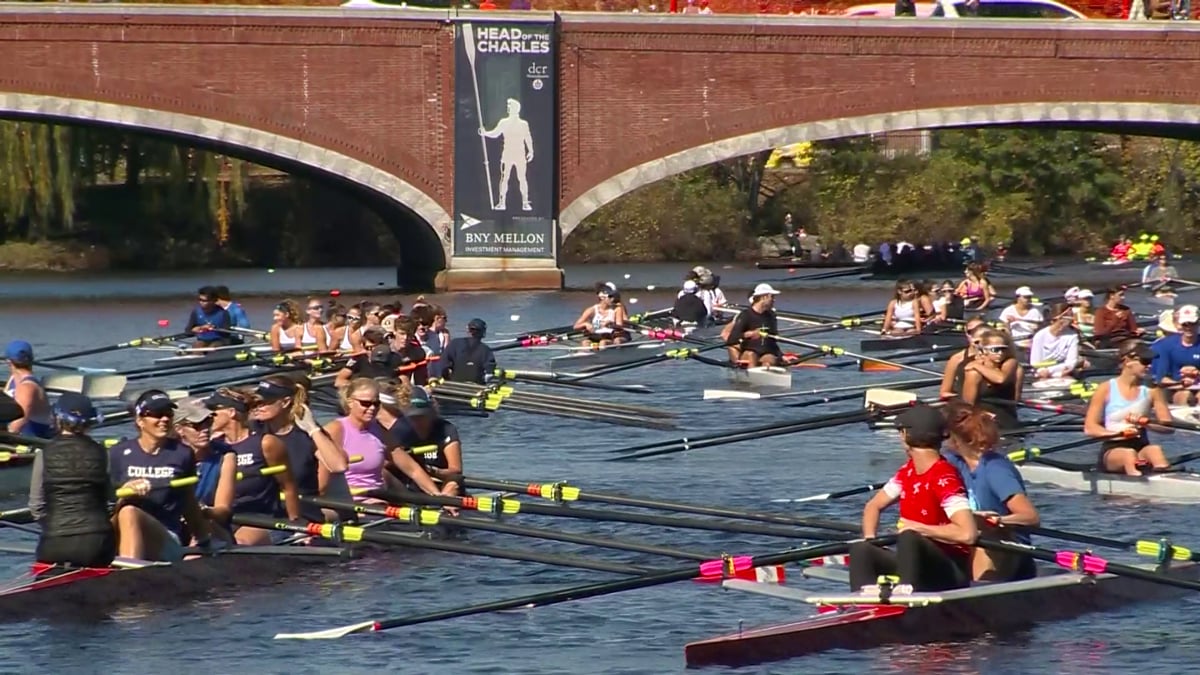 Head of the Charles Finish Line