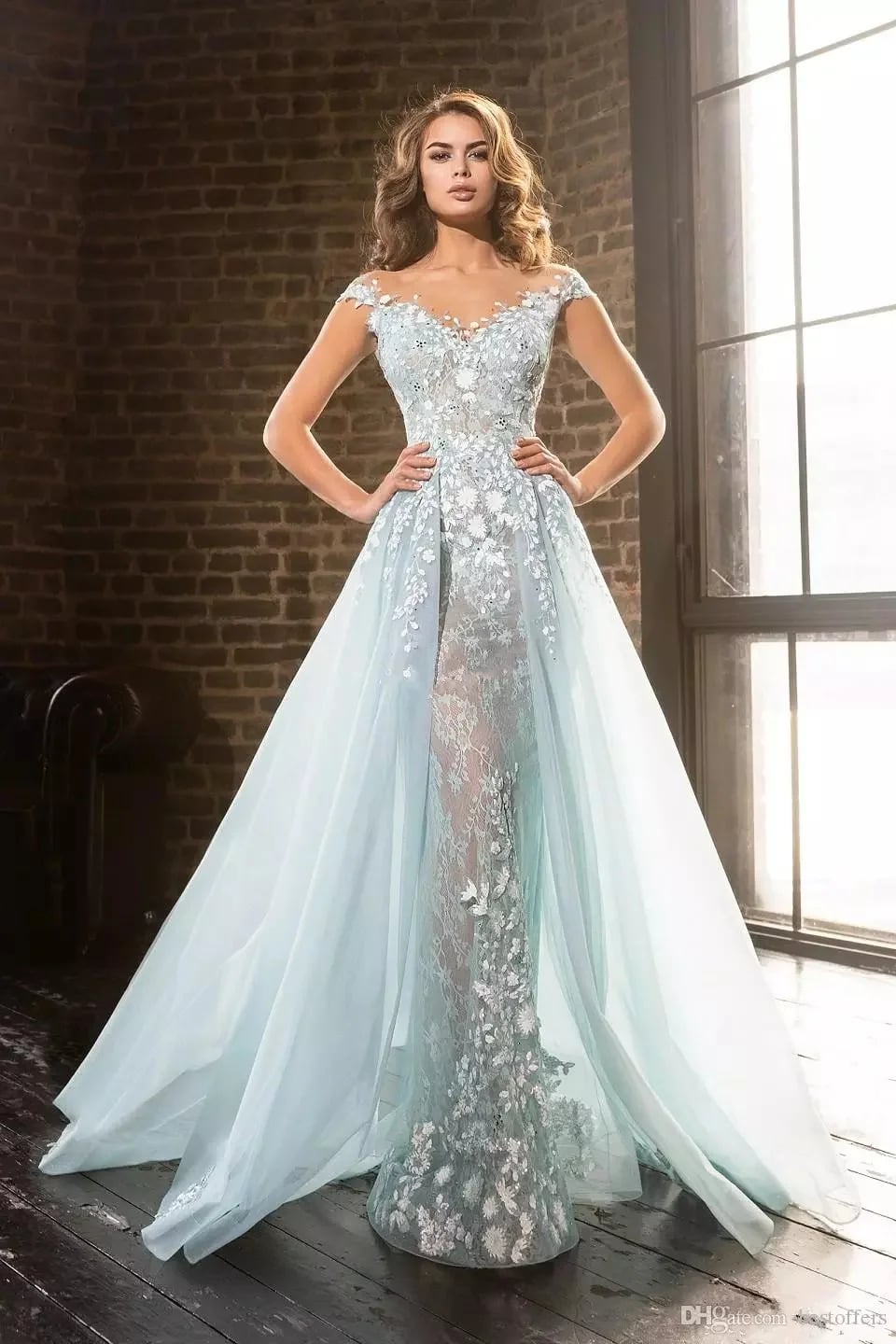 Elsa's Ice Blue Gown