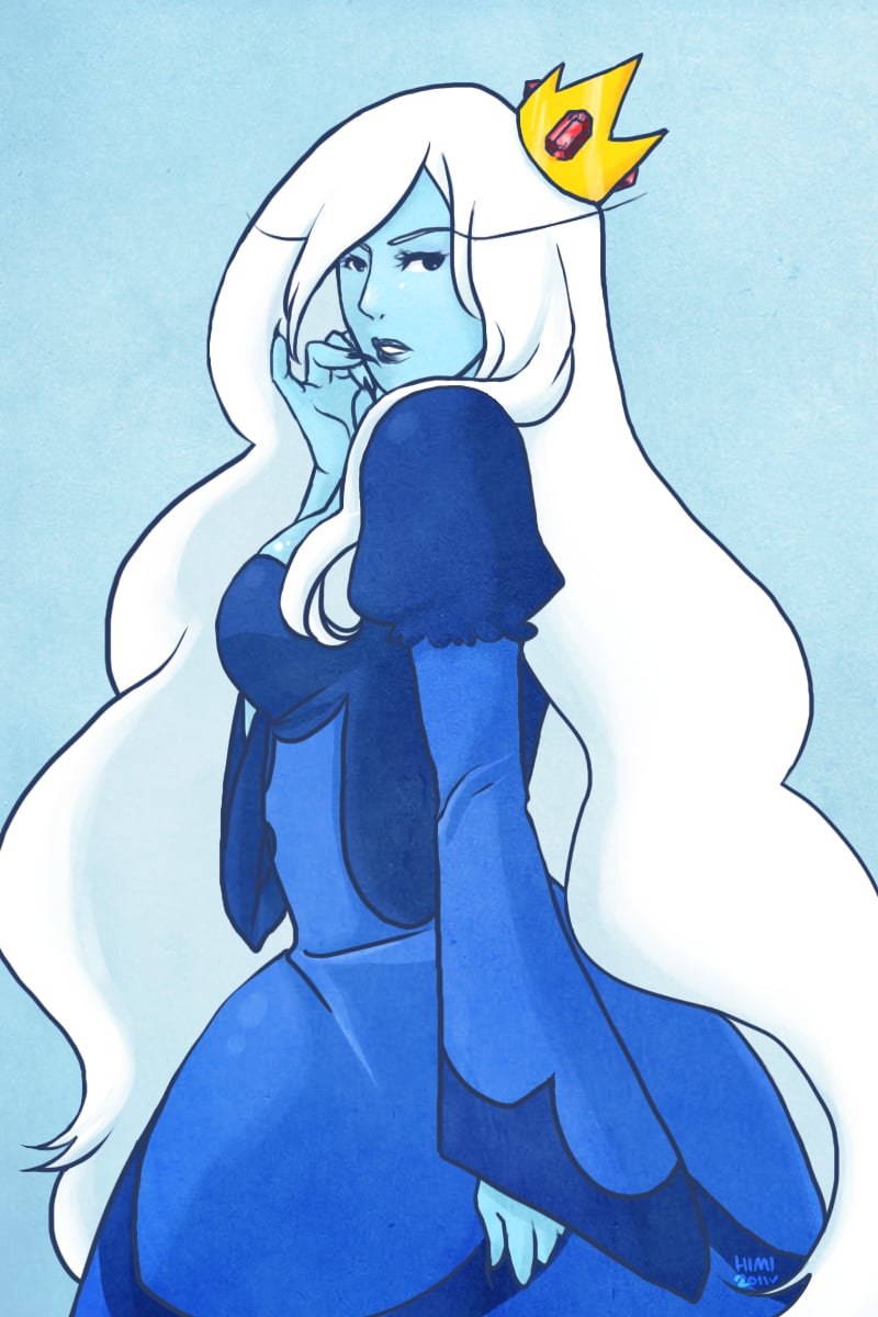 The Ice Queen in Adventure Time