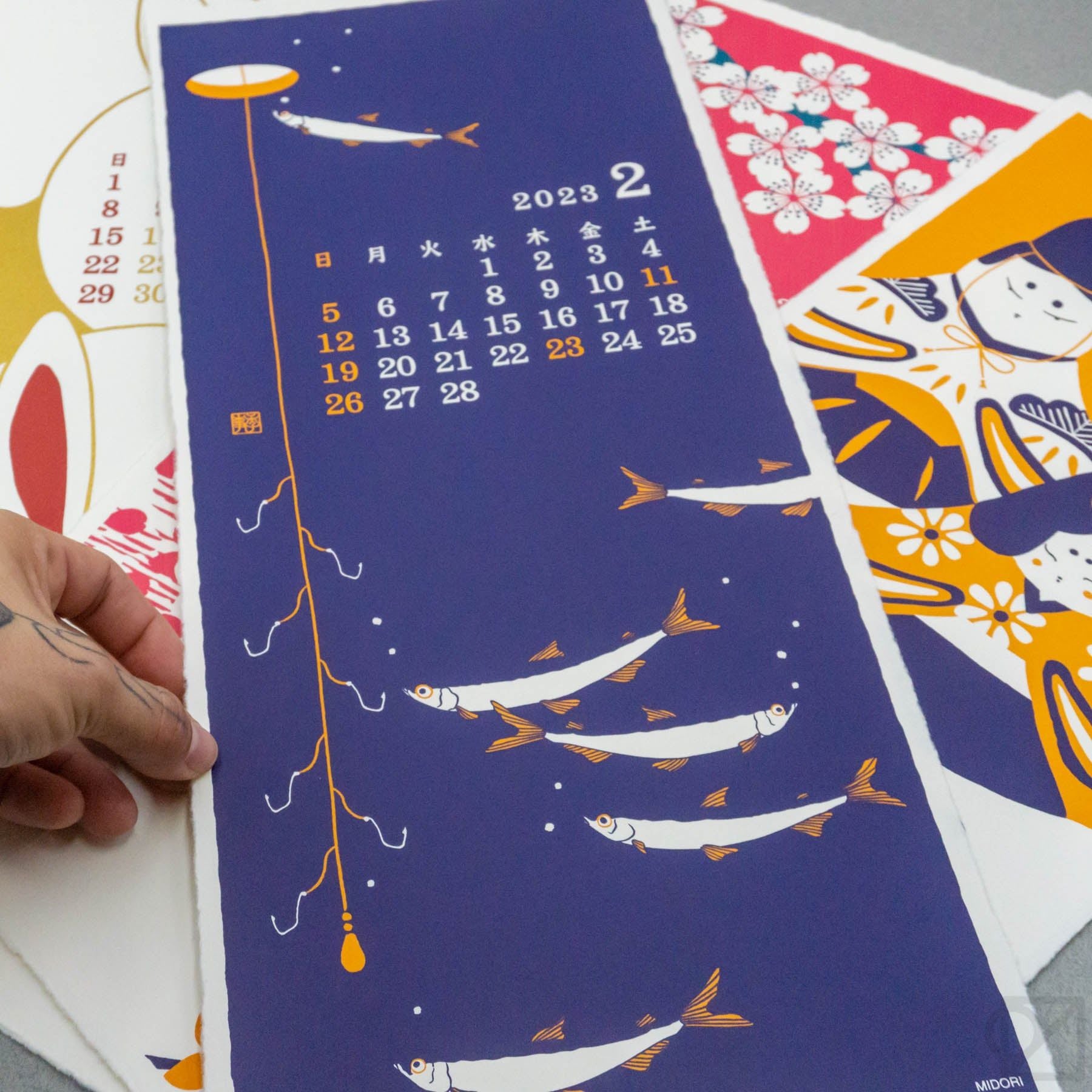 MT Washi Calendar