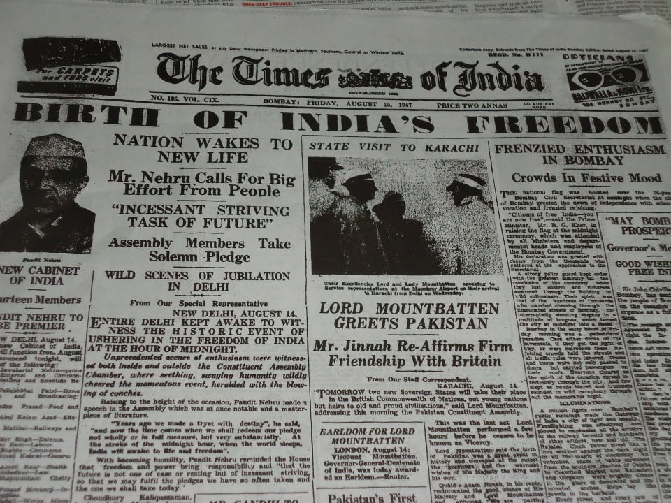 The Times of India Newspaper History