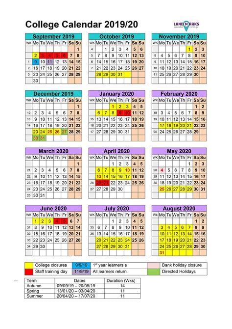 Academic Calendar Tips