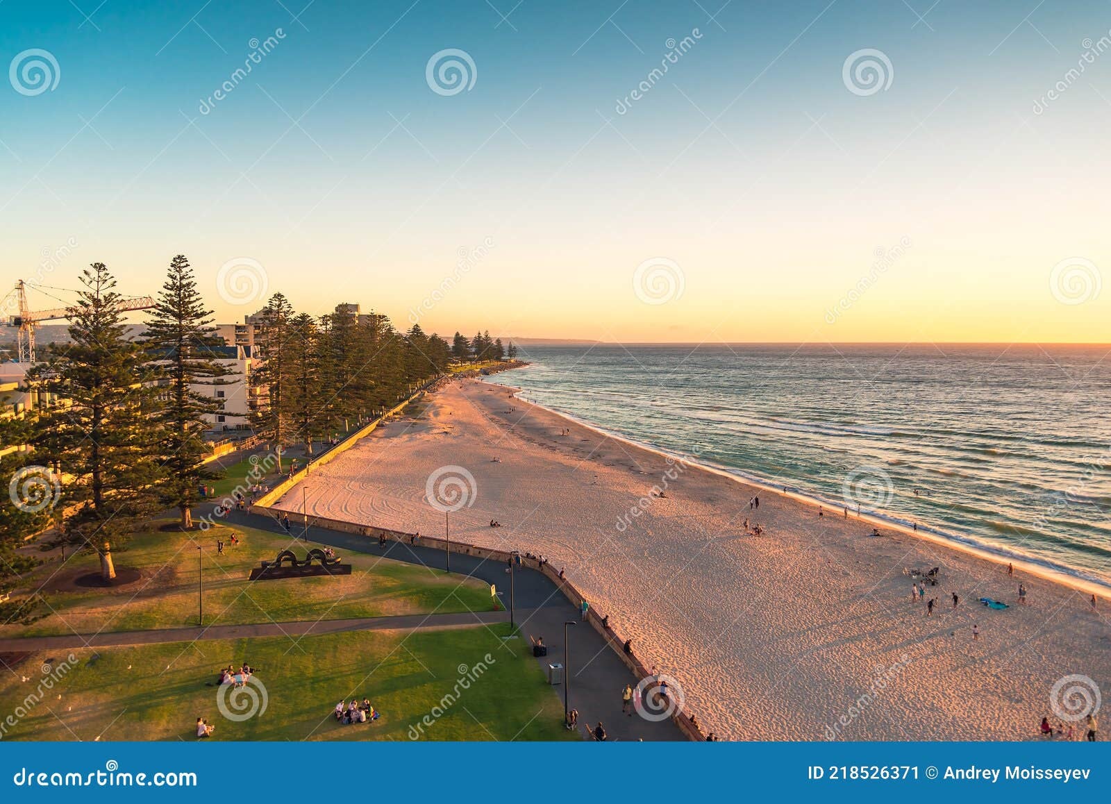 Adelaide, Australia during summer