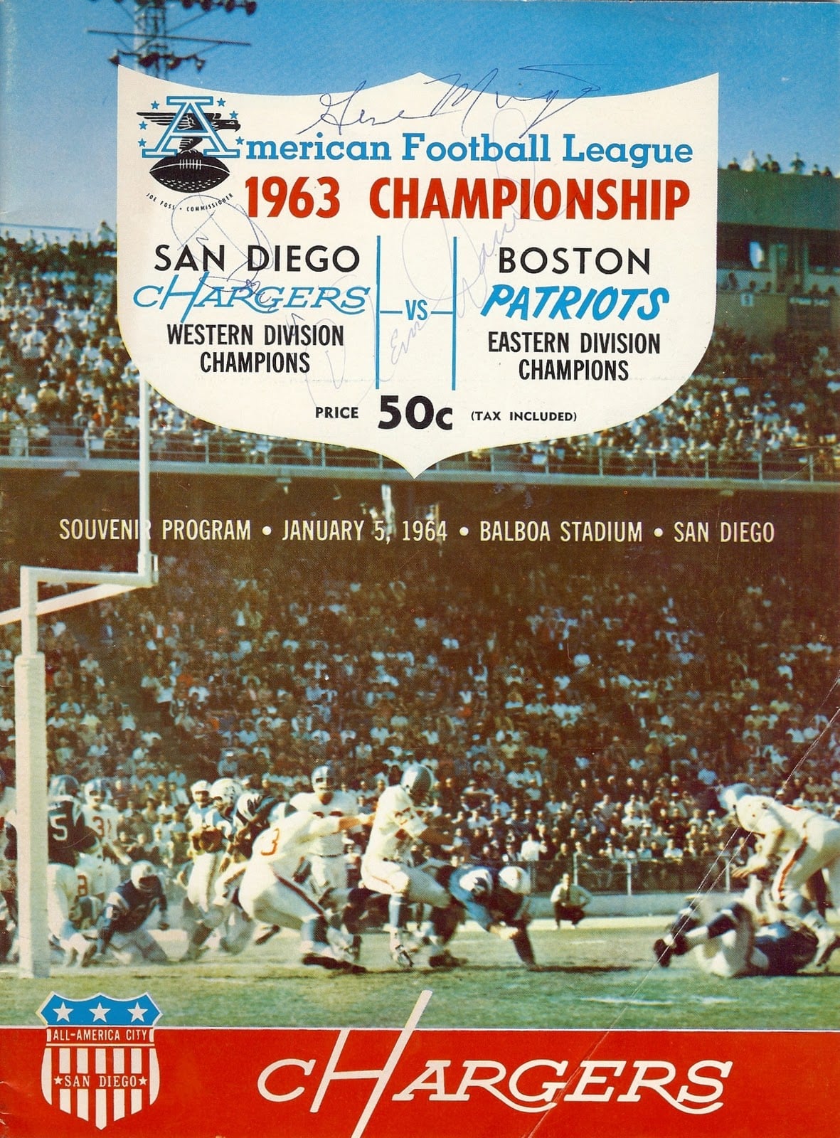 American Football League (AFL) Championship Games