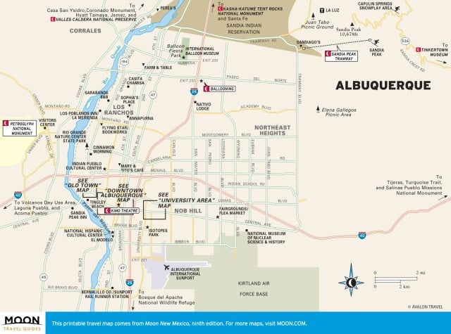 Albuquerque Maps and Guides