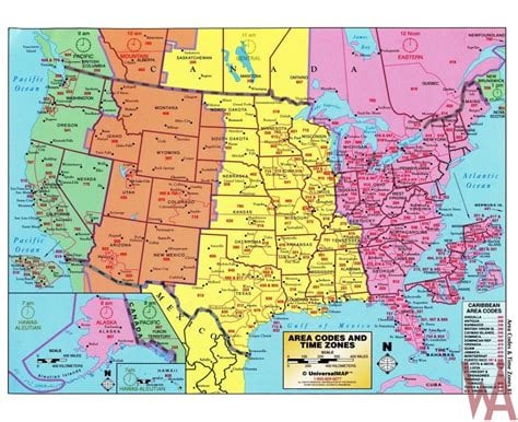 All Time Zones In Usa At A Glance