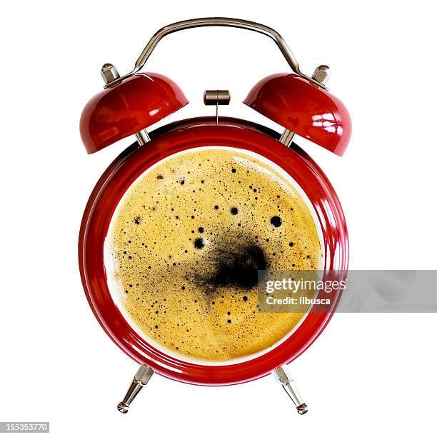 Animated Coffee Timer Stock Photos