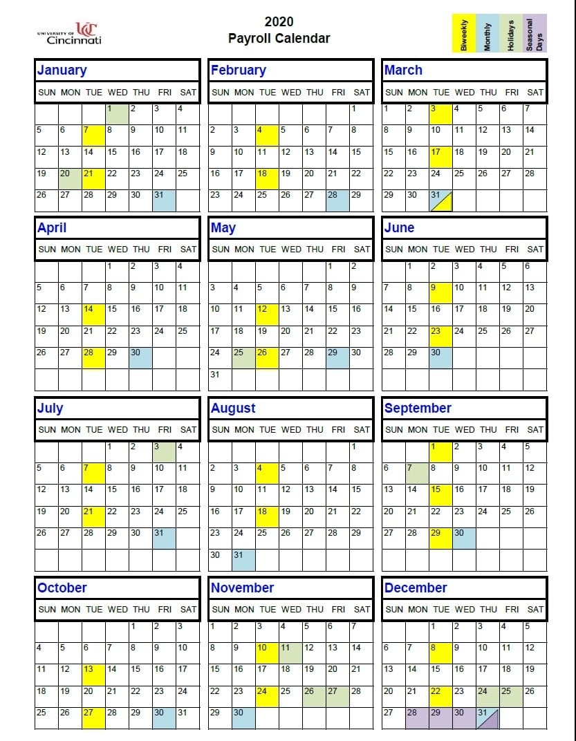 April 2025 Pay Period Calendar