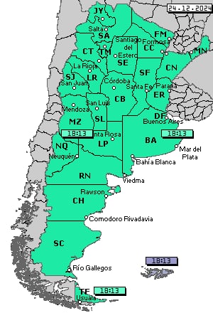 Argentina Time Zone Adjustment