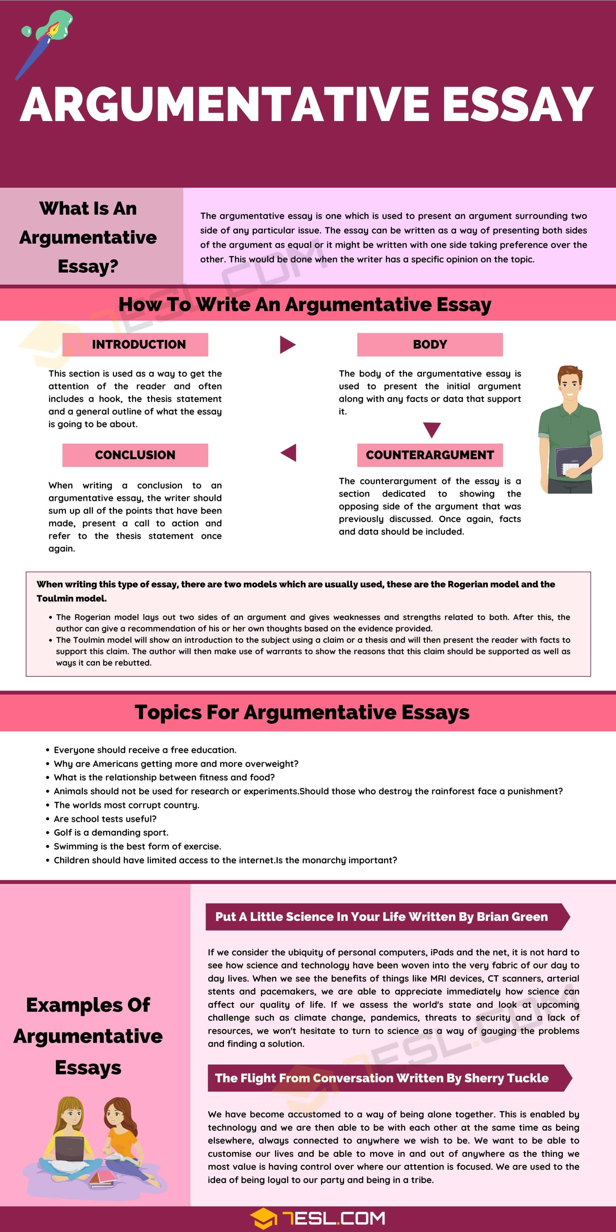 Mastering argumentation techniques