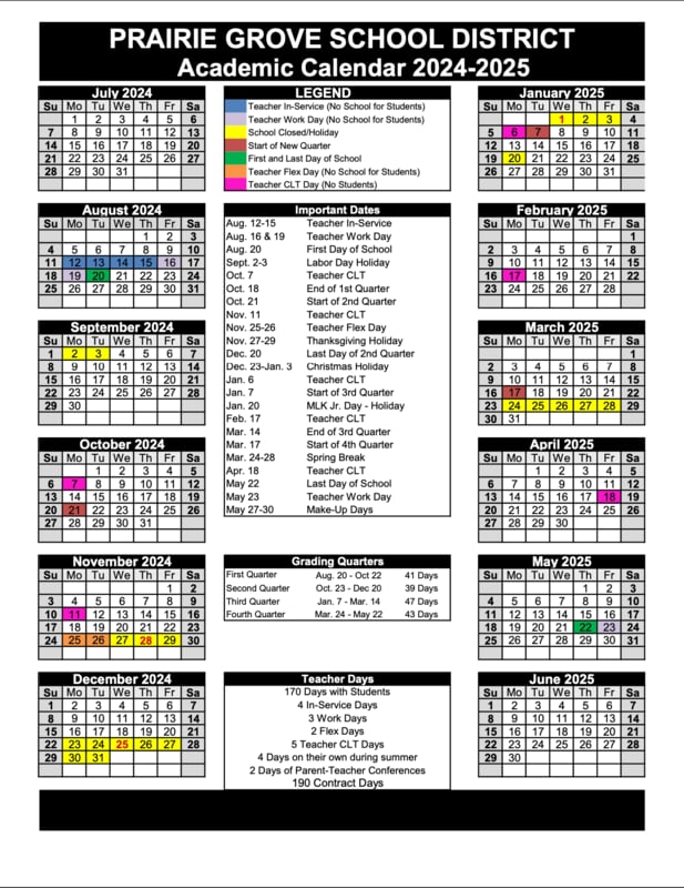 Arkansas School Calendar 2024-2025 For Teachers