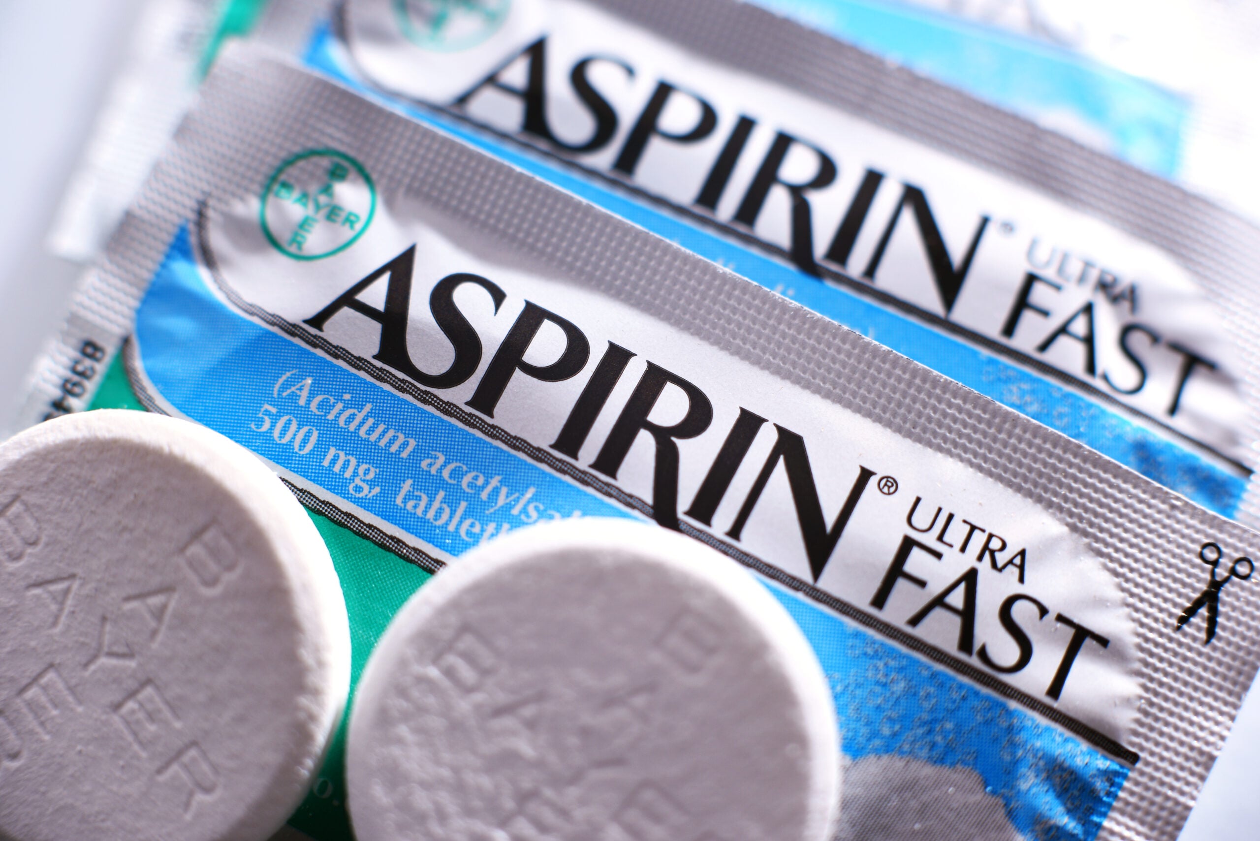 Taking low-dose aspirin in the morning