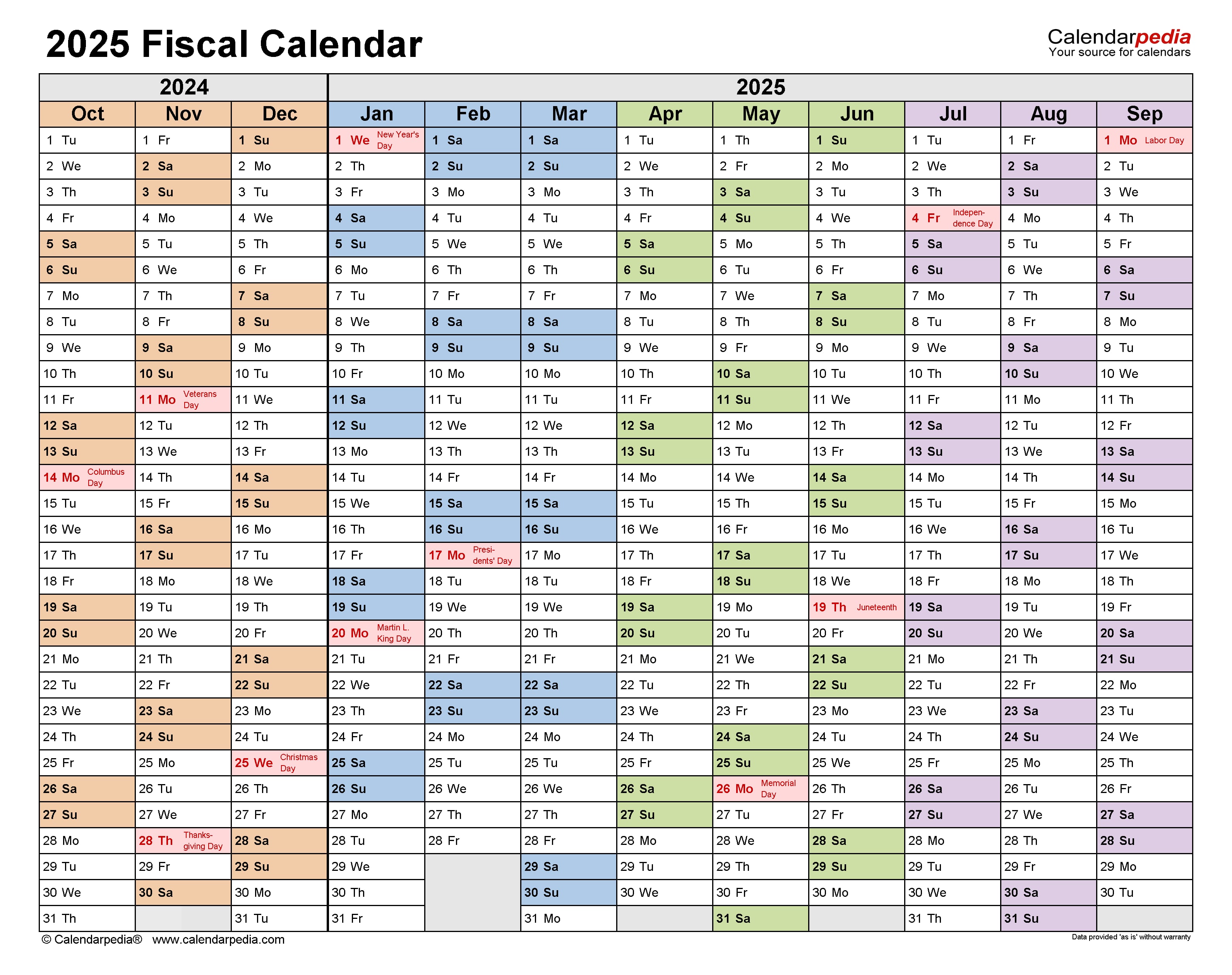 August 2025 Pay Period Calendar