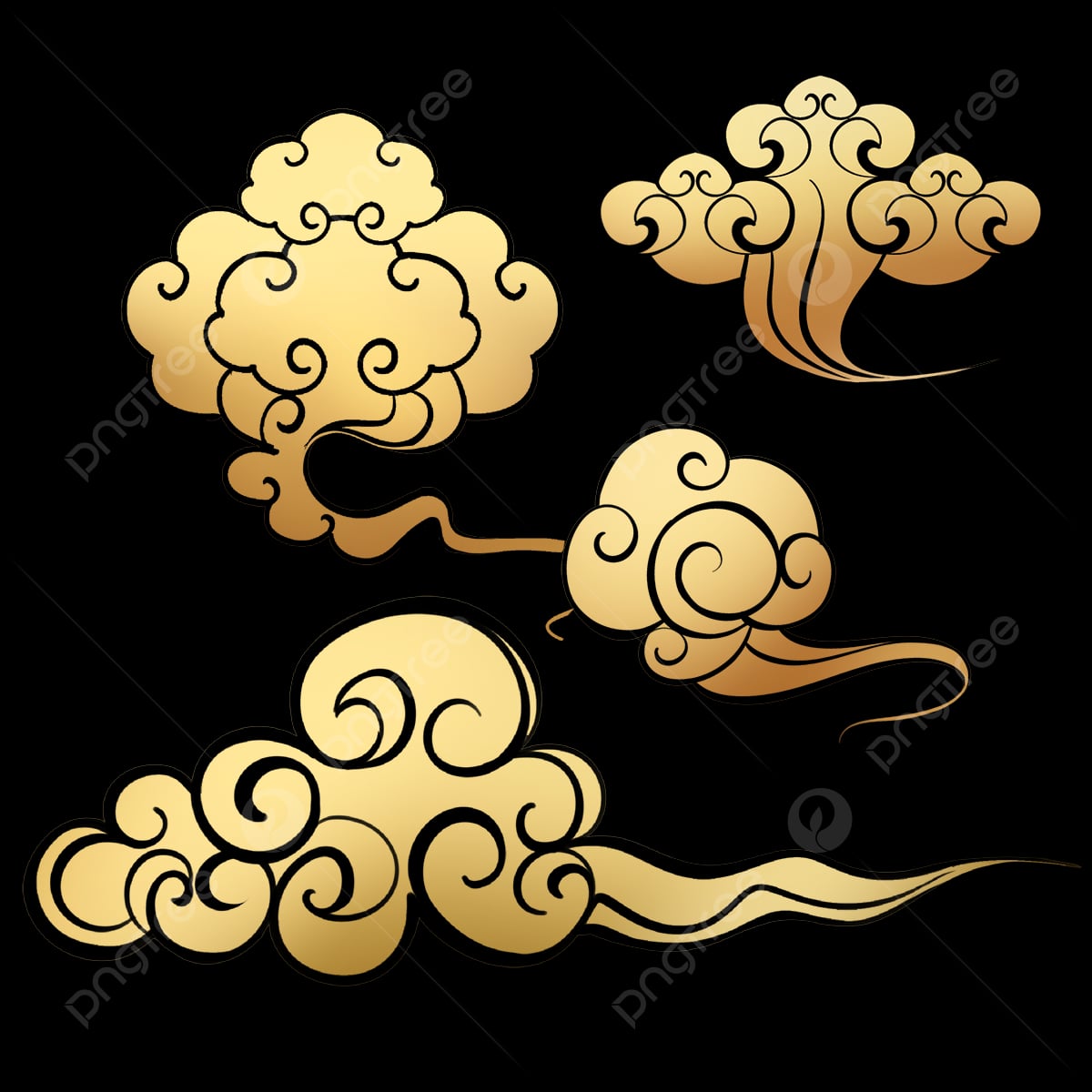 Auspicious Cloud Motifs