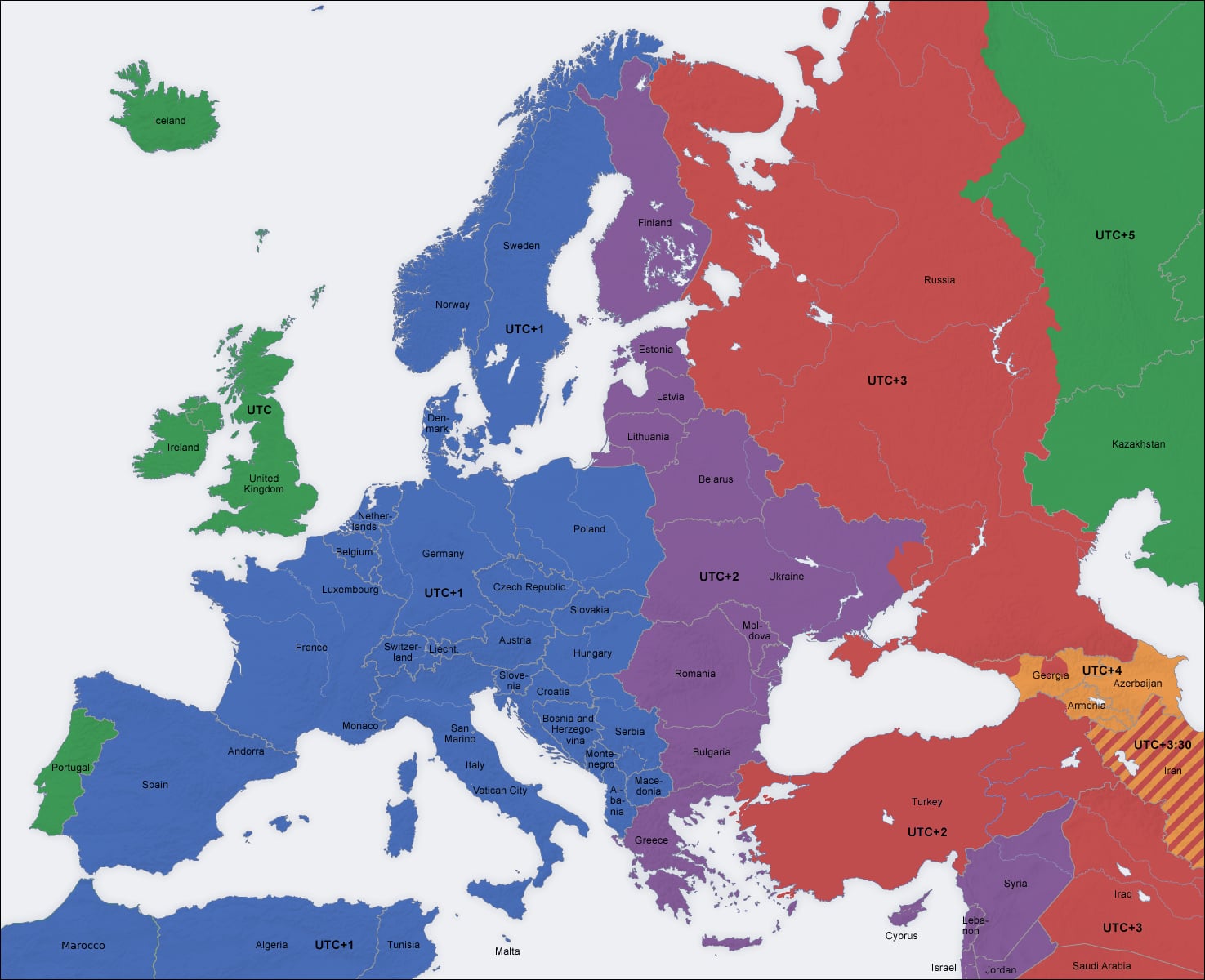 Austria's Time Zones and Seasons