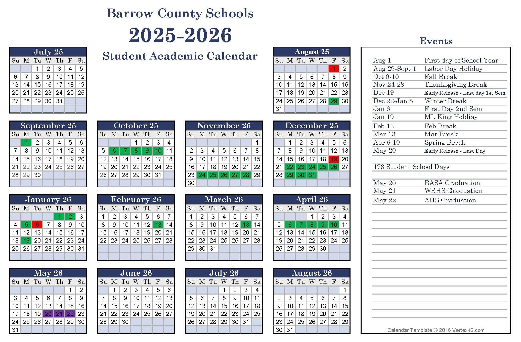 Bartow County School Calendar 2024-2025: Key Dates Revealed