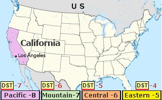 California Time Zone Challenges