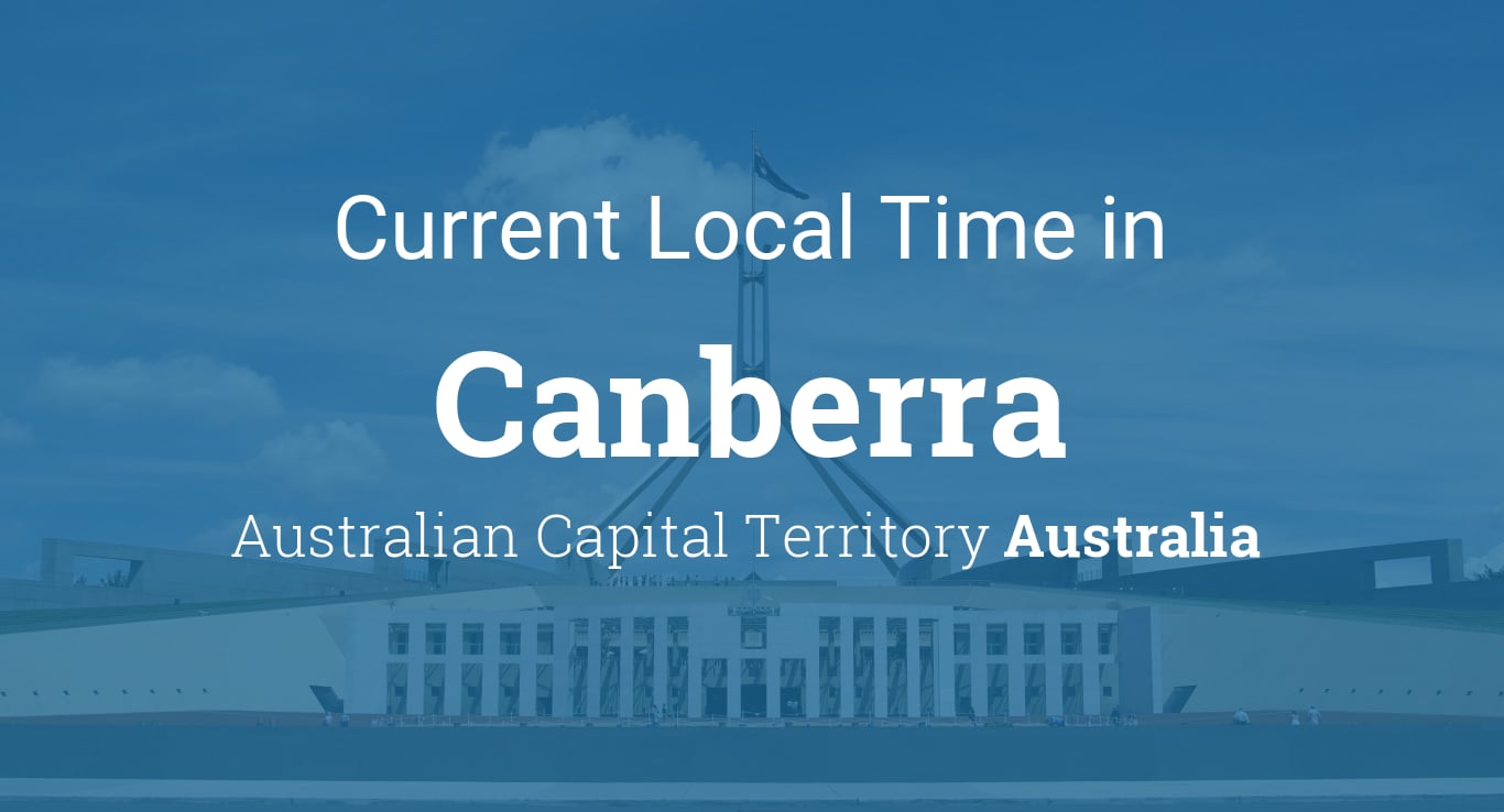 Canberra Time Zone