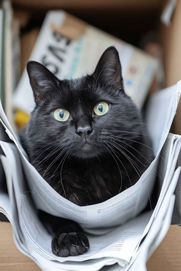 Cats And Newspapers: A Curious Affinity Explained