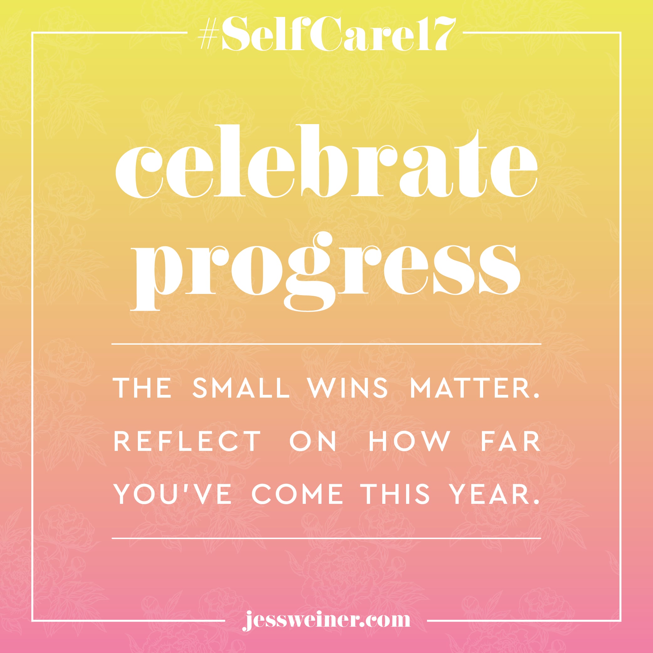 Celebrate Progress