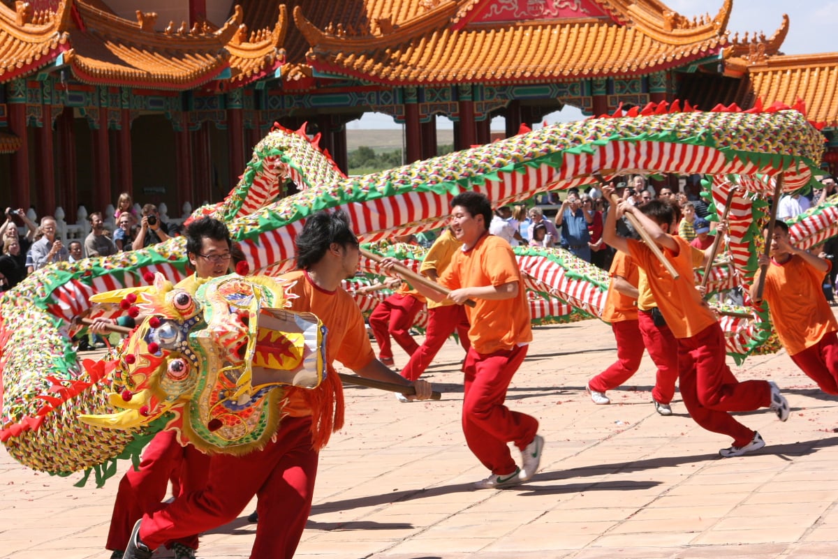 Celebrating Chinese New Year With Traditional Pictures