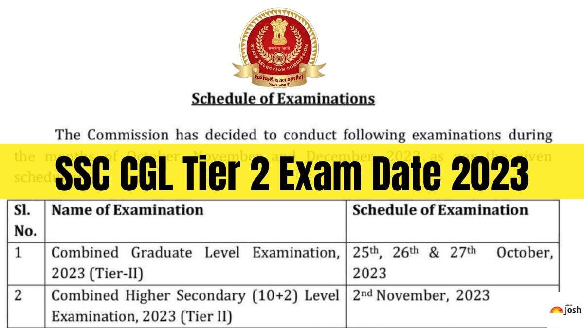 CGL Exam Calendar