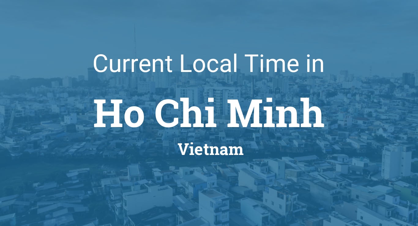 Check Current Time in Vietnam