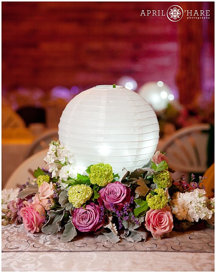 Chinese Lanterns Centerpiece