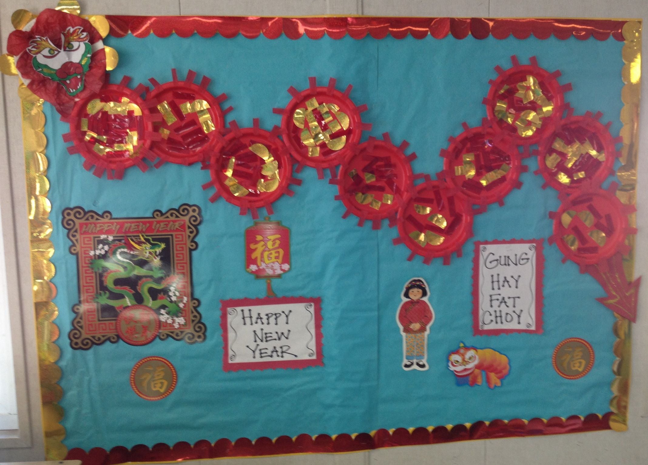 Chinese New Year Bulletin Board