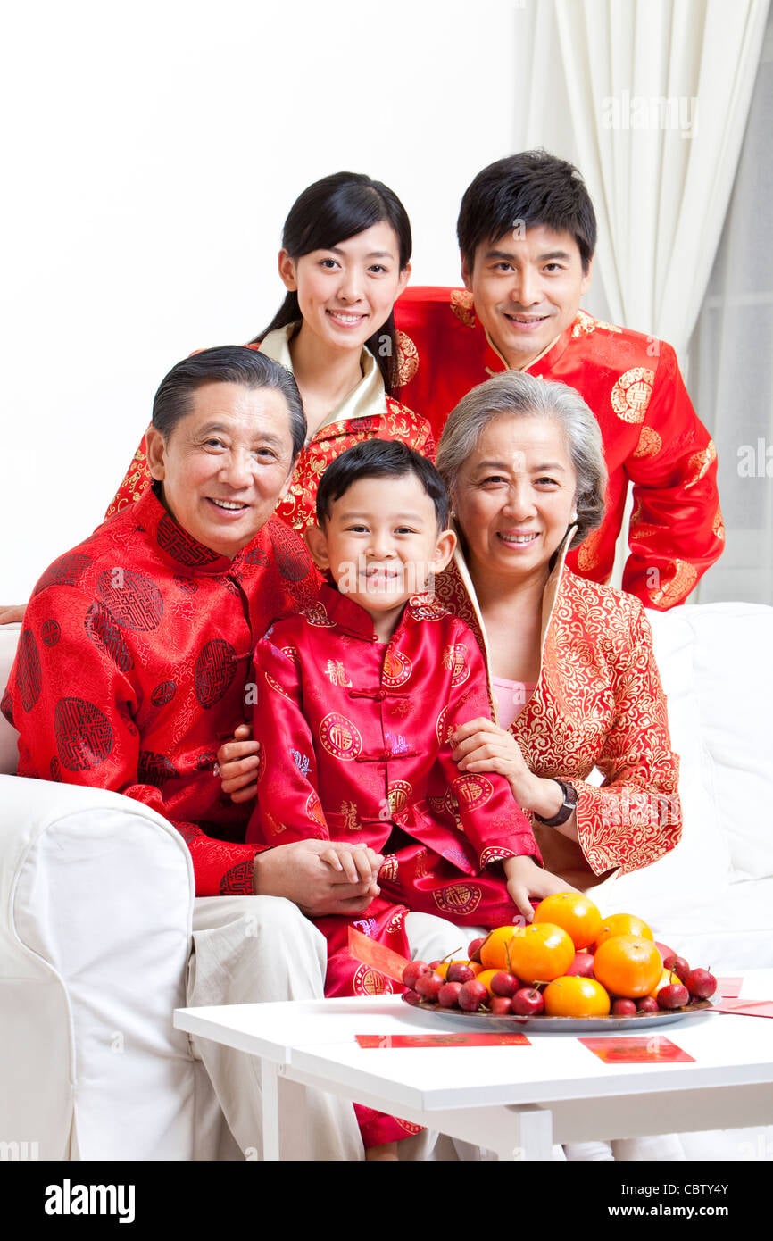 Chinese New Year Family