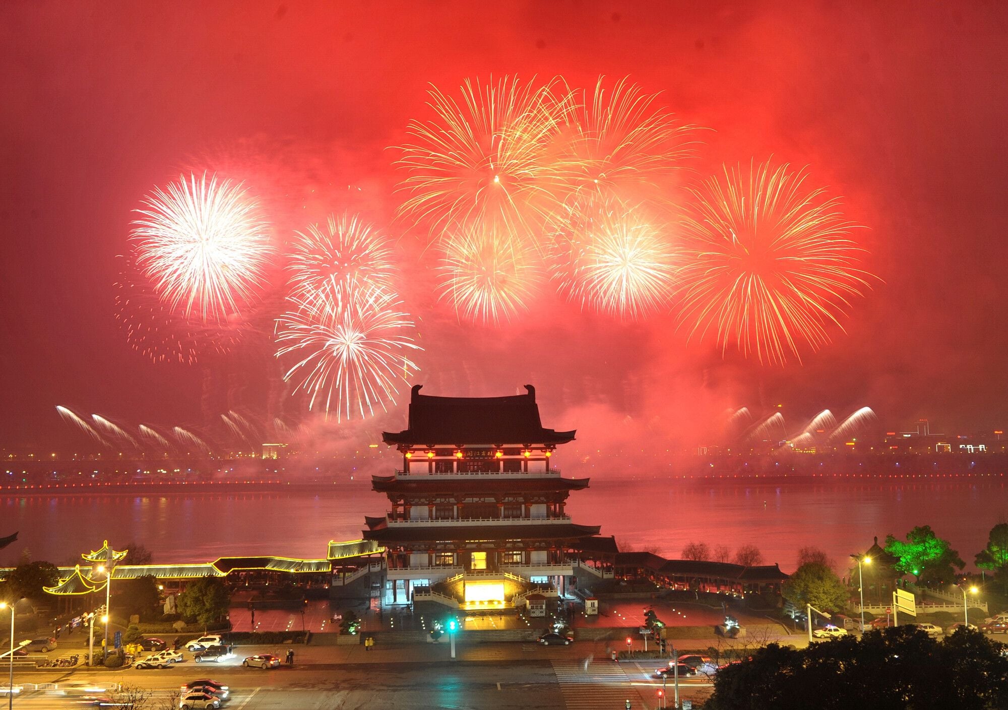 Chinese New Year Fireworks and Firecrackers