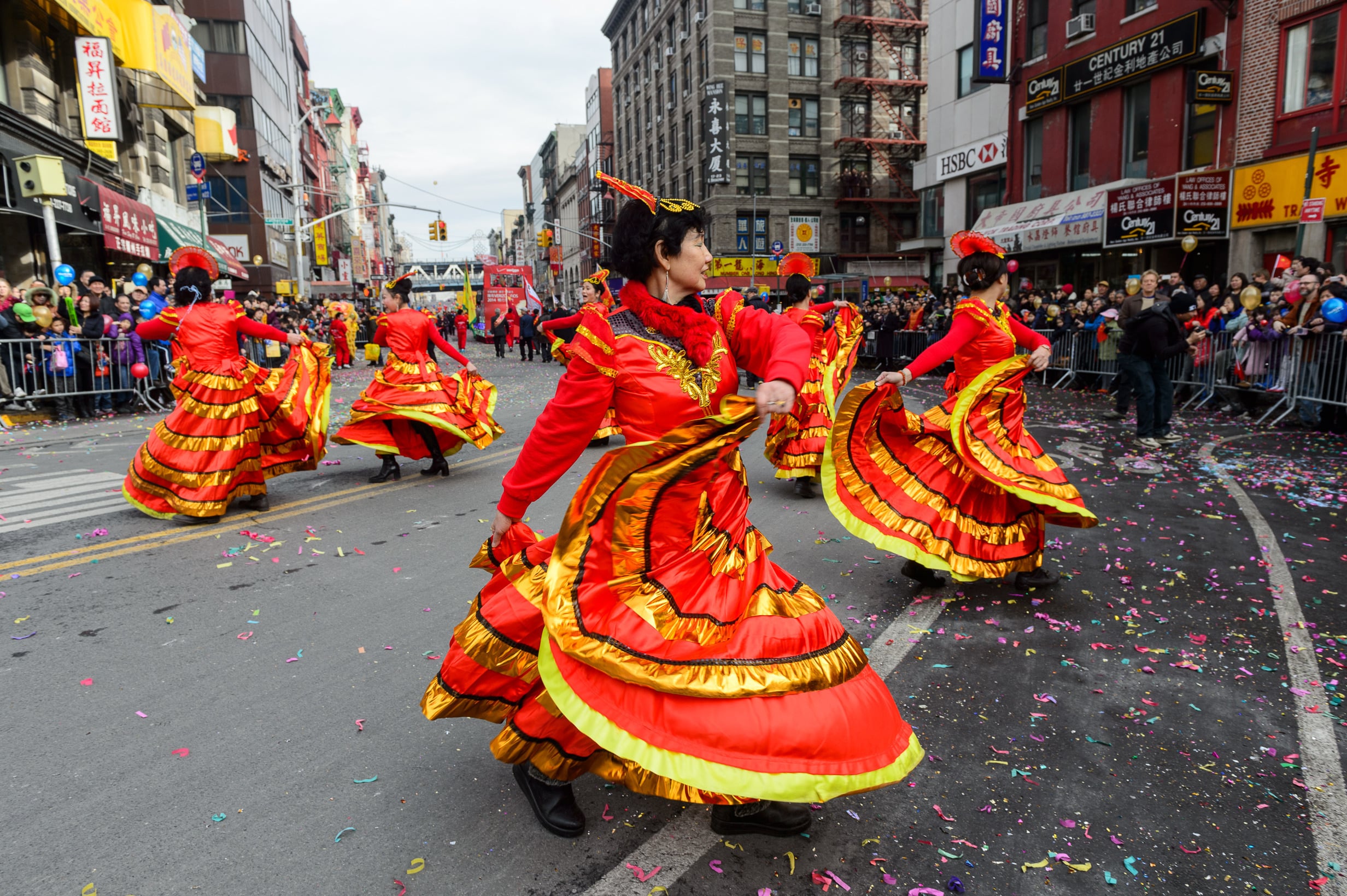 Chinese New Year Parades and Fireworks