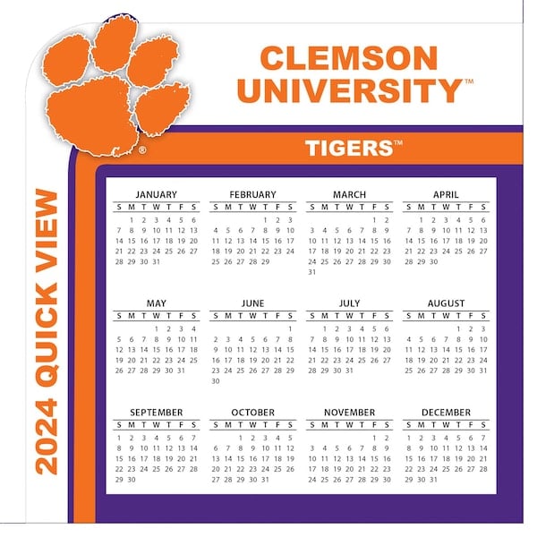 Clemson University Calendar