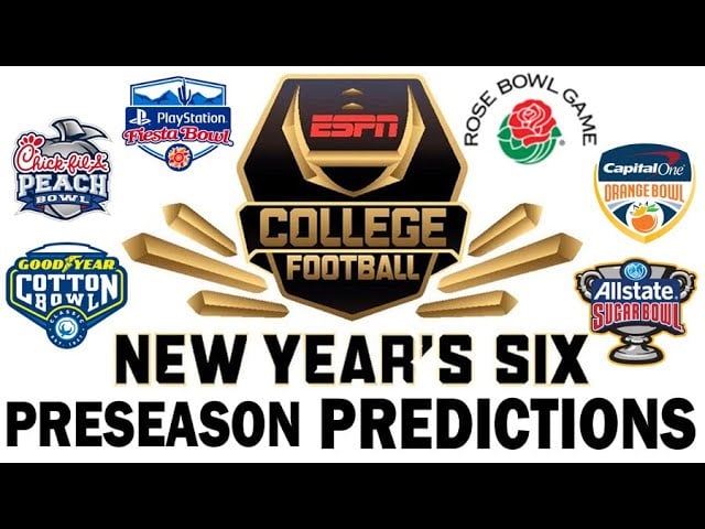 College Football New Years Day Bowl Games Preview