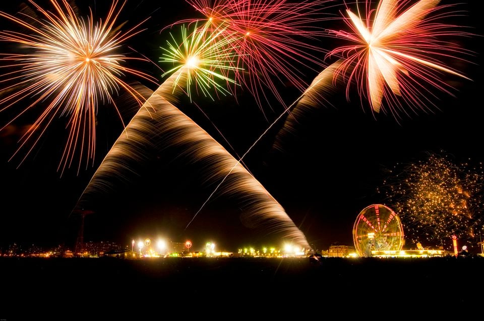 Coney Island Fireworks Display