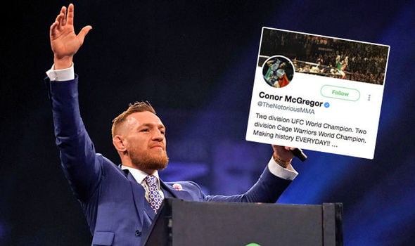 Conor McGregor Twitter