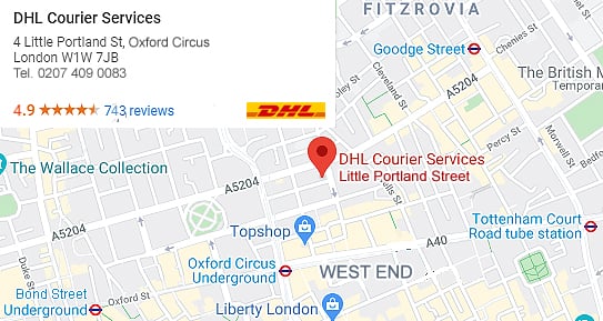 Courier Service or Drop-Off Location