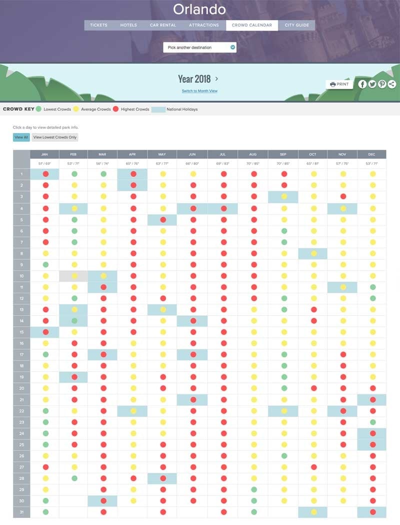 Crowd Calendar